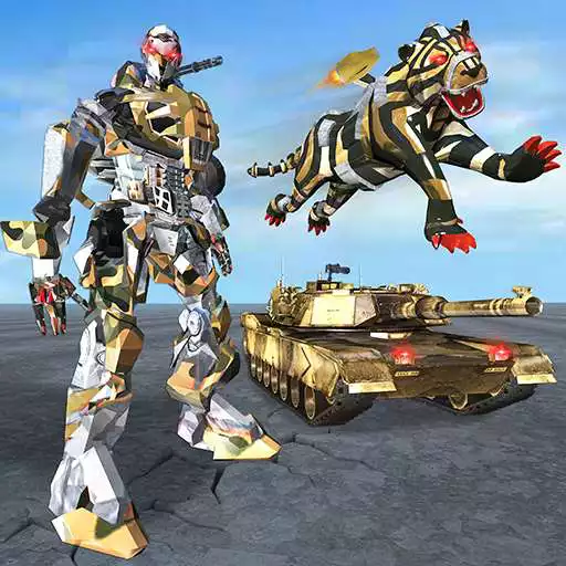 Free play online Furious Wild Tiger Robot Tank Robot Transform Game APK