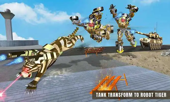 Play Furious Wild Tiger Robot Tank Robot Transform Game Play Furious Wild Tiger Robot Tank Robot Transform Game