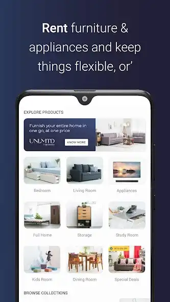Play Furlenco - Furniture on Rent as an online game Furlenco - Furniture on Rent with UptoPlay