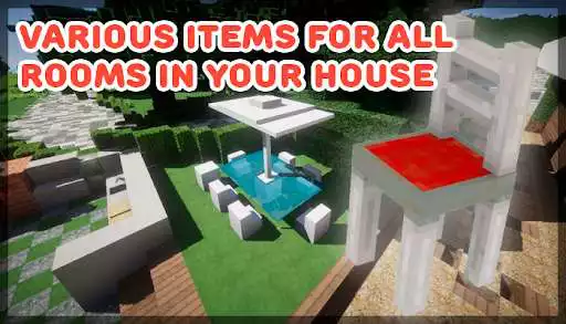 Play Furniture for Minecraft. Furniture Mods. as an online game Furniture for Minecraft. Furniture Mods. with UptoPlay