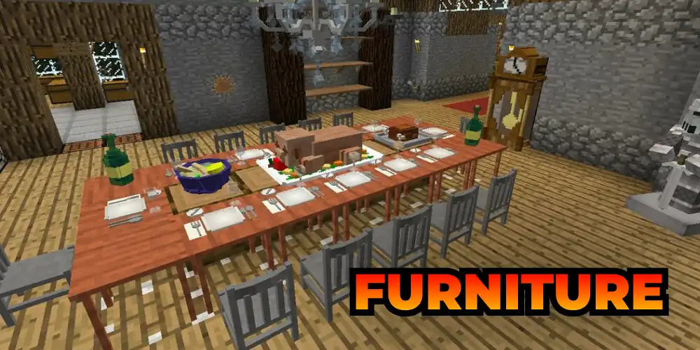 Play Furniture for minecraft  and enjoy Furniture for minecraft with UptoPlay
