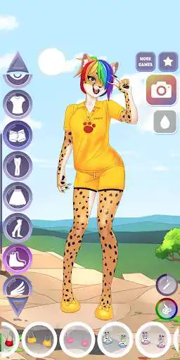 Play Furry Dress Up: Anime Creator  and enjoy Furry Dress Up: Anime Creator with UptoPlay