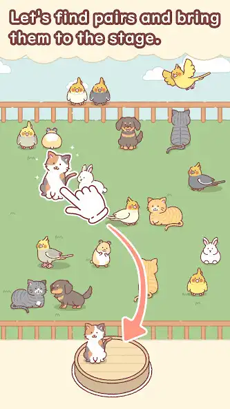 Play Furry Pet Match as an online game Furry Pet Match with UptoPlay