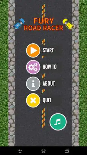 Play Fury Road Racer as an online game Fury Road Racer with UptoPlay