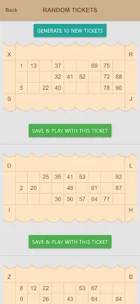 Play Fusion Housie Ticket  Board as an online game Fusion Housie Ticket  Board with UptoPlay