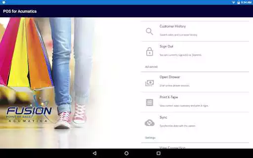 Play FusionPOS for MYOB  and enjoy FusionPOS for MYOB with UptoPlay