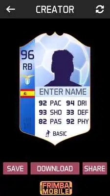 Play FUT 18 CARD CREATOR - ULTIMATE FUT CARD BUILDER