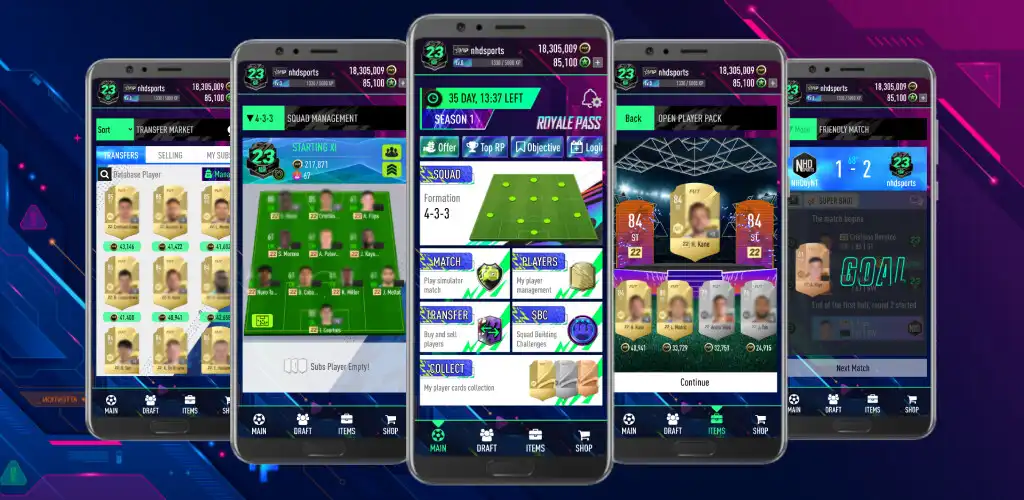 Play FUT 23 Draft and Pack Opener  and enjoy FUT 23 Draft and Pack Opener with UptoPlay