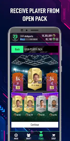 Play FUT 23 Draft and Pack Opener as an online game FUT 23 Draft and Pack Opener with UptoPlay