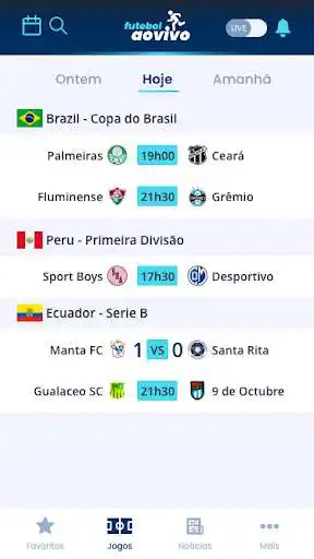 Play Futebol ao vivo  and enjoy Futebol ao vivo with UptoPlay