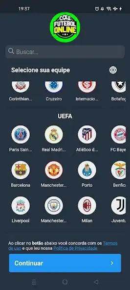 Play Futebol OnLine as an online game Futebol OnLine with UptoPlay