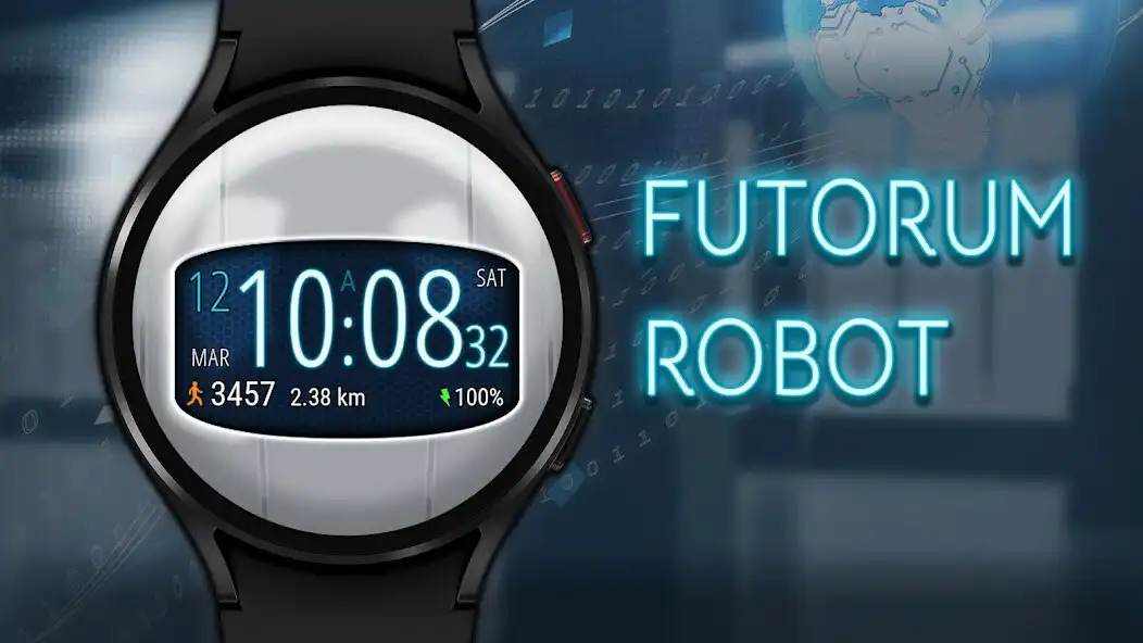 Play Futorum Robot watch face  and enjoy Futorum Robot watch face with UptoPlay