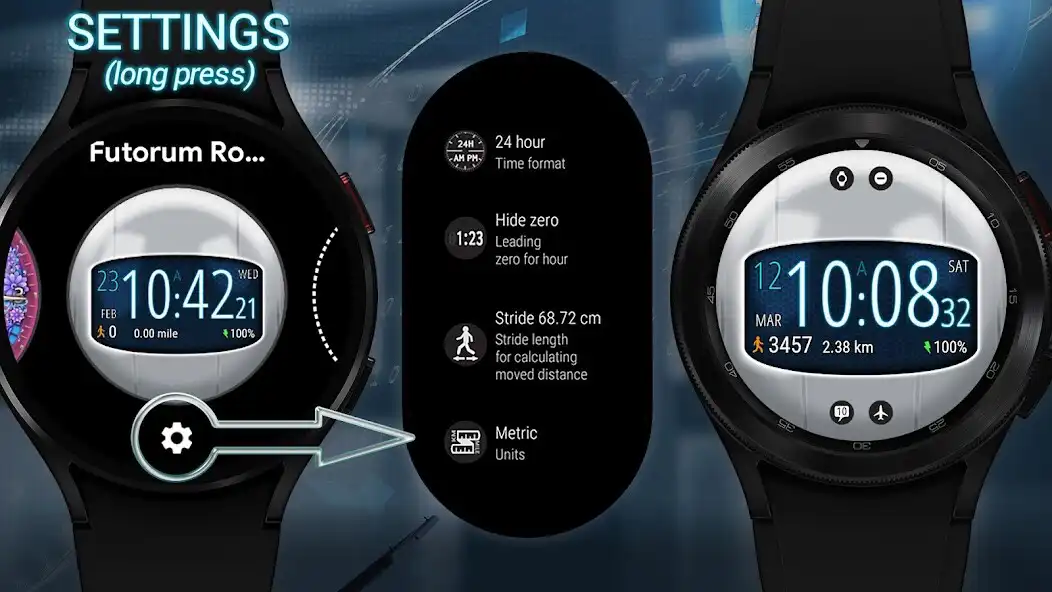 Play Futorum Robot watch face as an online game Futorum Robot watch face with UptoPlay