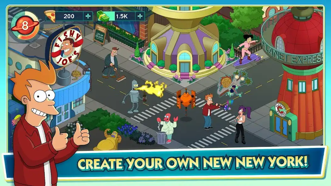 Play Futurama: Worlds of Tomorrow as an online game Futurama: Worlds of Tomorrow with UptoPlay
