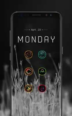 Play Future Light wave Icon Pack