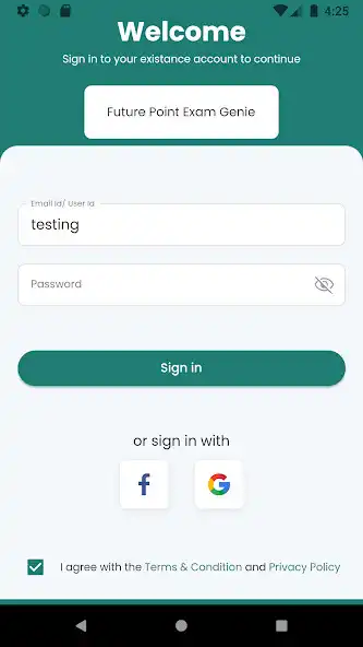 Play Future Point Exam Genie  and enjoy Future Point Exam Genie with UptoPlay