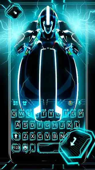 Play Future Tech Keyboard Theme