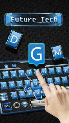 Play Future Tech Keyboard Theme