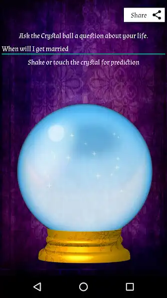 Play Future Telling Crystal Ball as an online game Future Telling Crystal Ball with UptoPlay