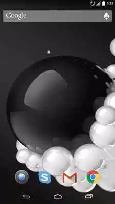 Play Futuristic Balloons Live Wall