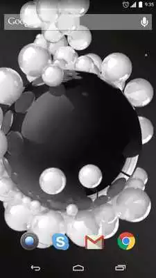 Play Futuristic Balloons Live Wall