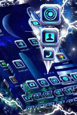 Play Futuristic Building Launcher Theme