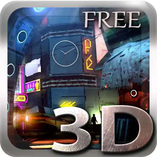 Play Futuristic City 3D Free lwp APK