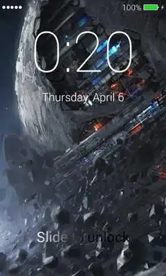 Play Futuristic City Lock Screen