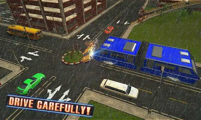 Play Futuristic Elevated Bus