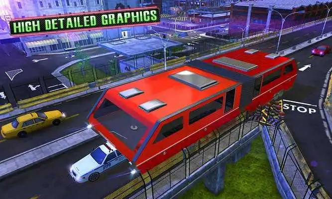 Play Futuristic Elevated Bus