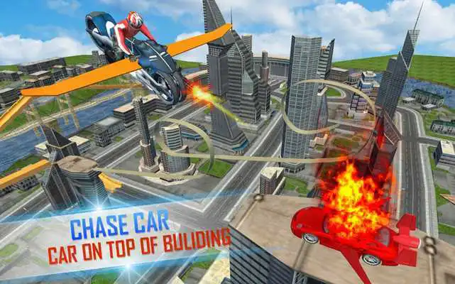 Play Futuristic Flying Moto Racing Play Futuristic Flying Moto Racing