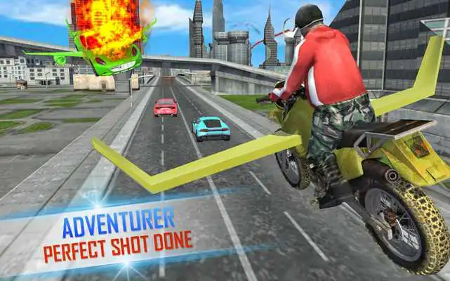 Play Futuristic Flying Moto Racing Play Futuristic Flying Moto Racing