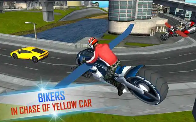 Play Futuristic Flying Moto Racing Play Futuristic Flying Moto Racing