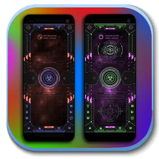 Play Futuristic Interface KLWP Pro APK Play Futuristic Interface KLWP Pro APK