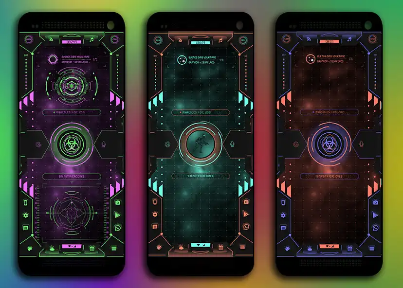 Play Futuristic Interface KLWP Pro  and enjoy Futuristic Interface KLWP Pro with UptoPlay