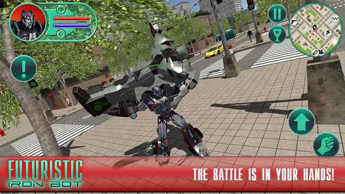 Play Futuristic Iron Bot