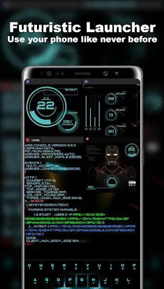 Play Futuristic Launcher  and enjoy Futuristic Launcher with UptoPlay