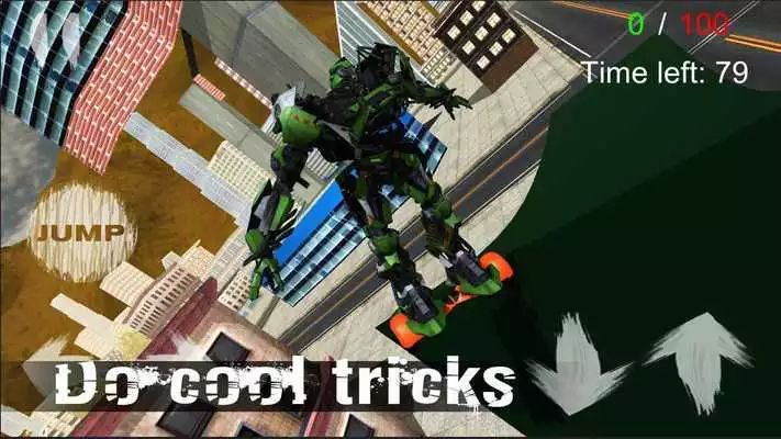 Play Futuristic Robot Hoverboard