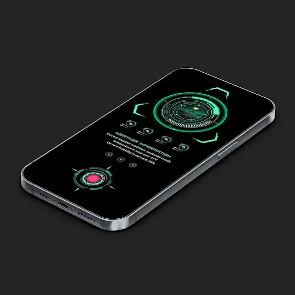 Play Futuristic Theme for KLWP as an online game Futuristic Theme for KLWP with UptoPlay