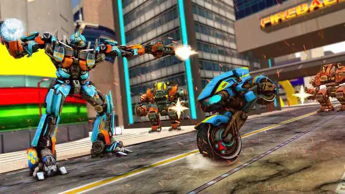 Play Futuristic War Bike Robot Transforming Play Futuristic War Bike Robot Transforming