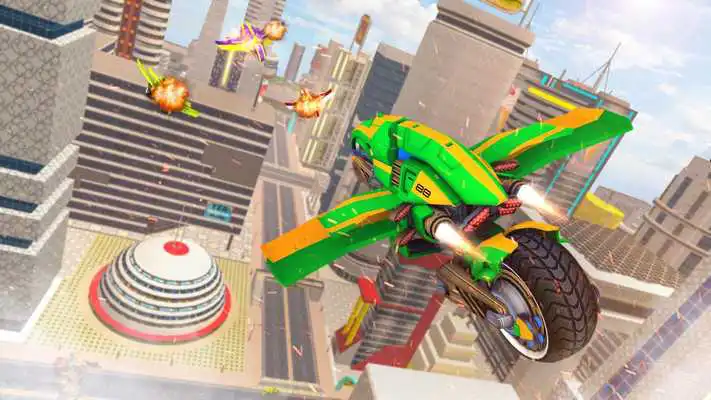 Play Futuristic War Bike Robot Transforming Play Futuristic War Bike Robot Transforming