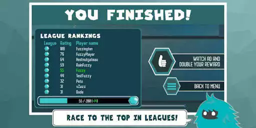 Play Fuzzy Runners as an online game Fuzzy Runners with UptoPlay