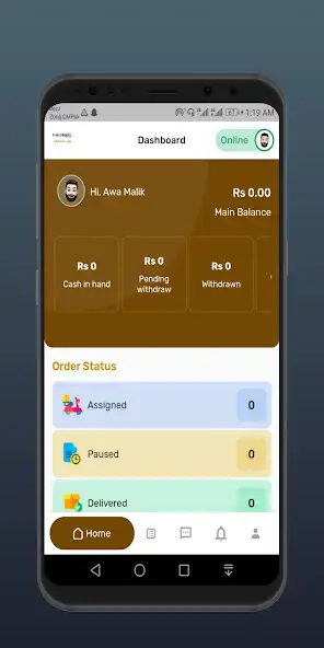 Play Fworld Deliveryman as an online game Fworld Deliveryman with UptoPlay
