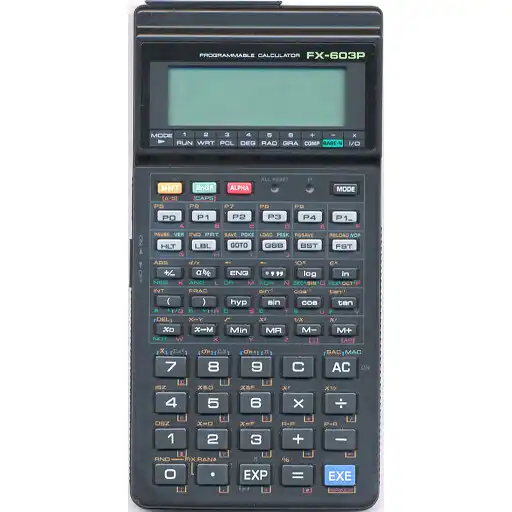 Play FX-603P programable calculator APK Play FX-603P programable calculator APK
