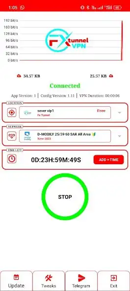 Play Fx Tunnel vpn - Super Fast Net as an online game Fx Tunnel vpn - Super Fast Net with UptoPlay
