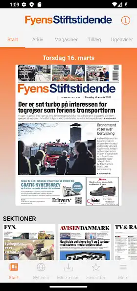 Play Fyens Stiftstidende  and enjoy Fyens Stiftstidende with UptoPlay