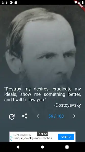 Play Fyodor Dostoyevsky Quotes as an online game Fyodor Dostoyevsky Quotes with UptoPlay