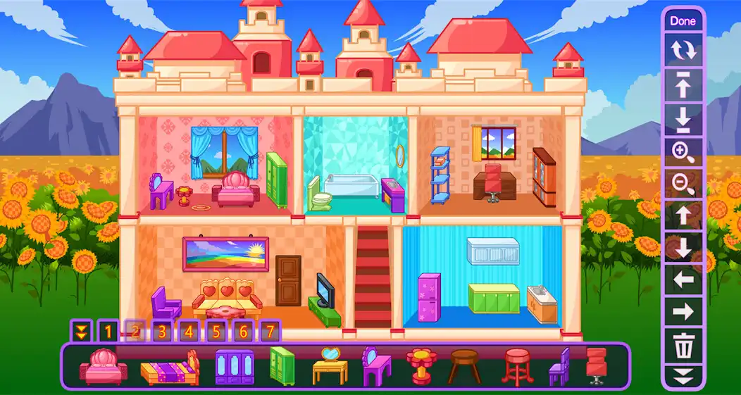 Play Fz Princesss Dollhouse Decoration  and enjoy Fz Princesss Dollhouse Decoration with UptoPlay