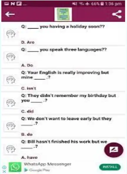Play G12 English Structure Quiz as an online game G12 English Structure Quiz with UptoPlay
