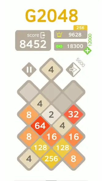 Play G2048 - Merge number puzzle as an online game G2048 - Merge number puzzle with UptoPlay